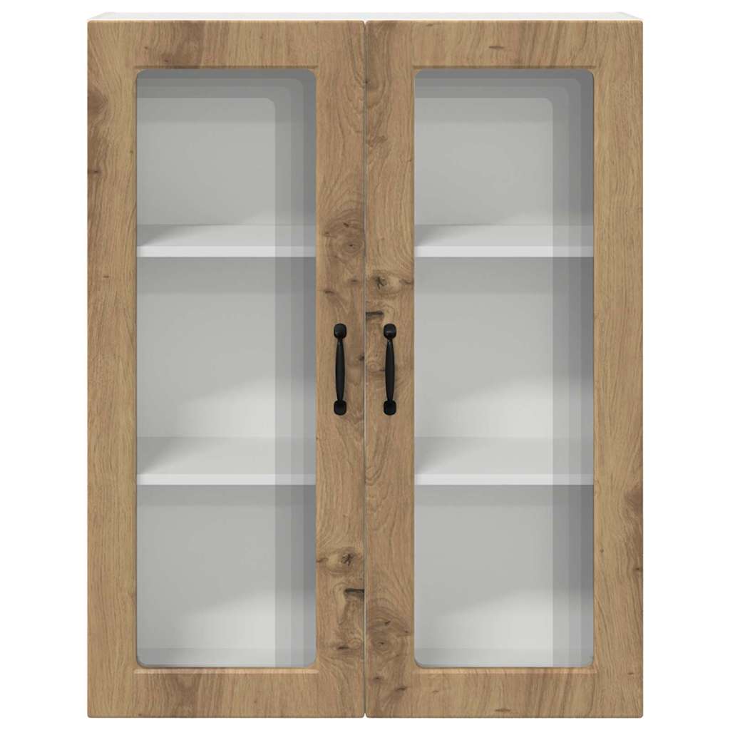 Keukenkast aan de muur met plank Artisan Eiken 80 x 31 x 100 cm