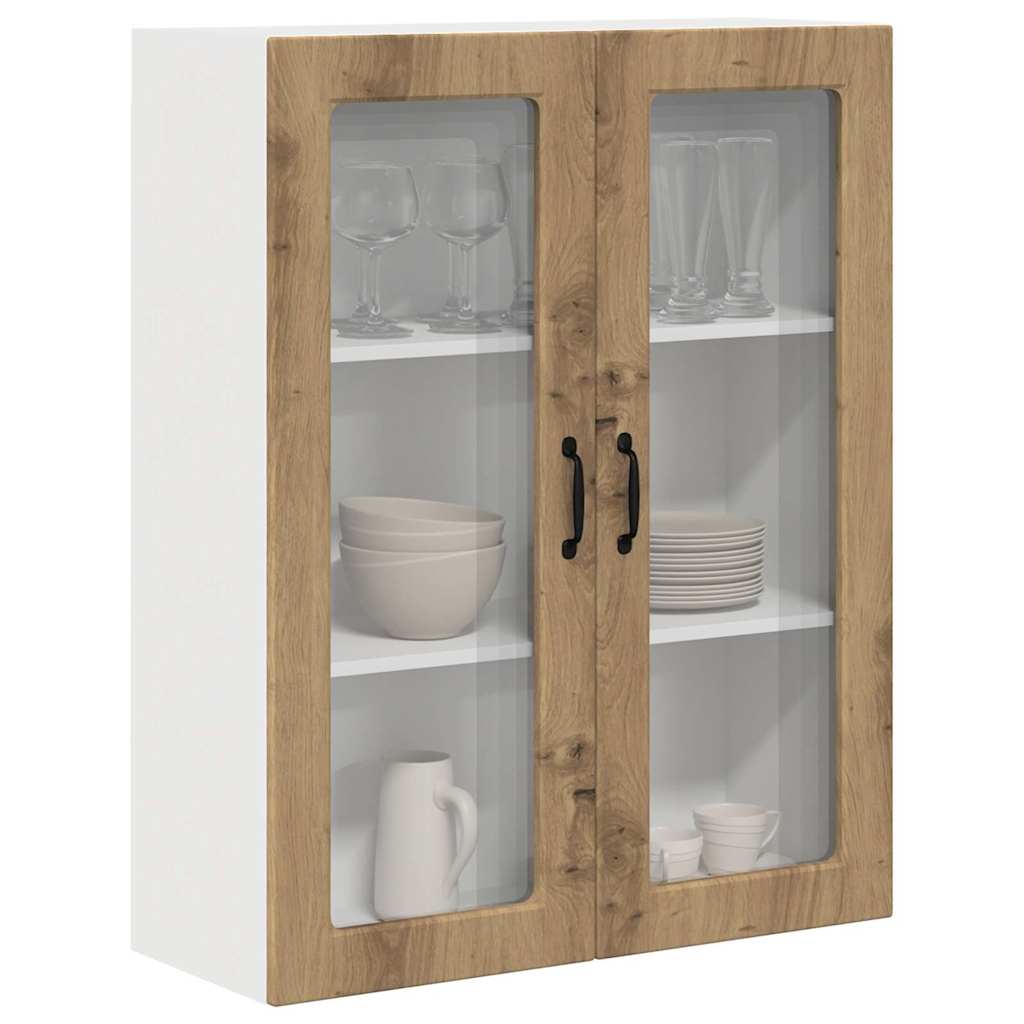 Keukenkast aan de muur met plank Artisan Eiken 80 x 31 x 100 cm