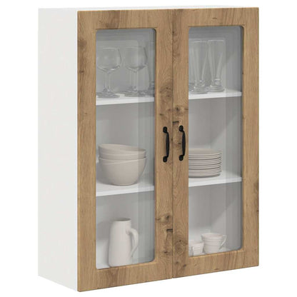 Keukenkast aan de muur met plank Artisan Eiken 80 x 31 x 100 cm