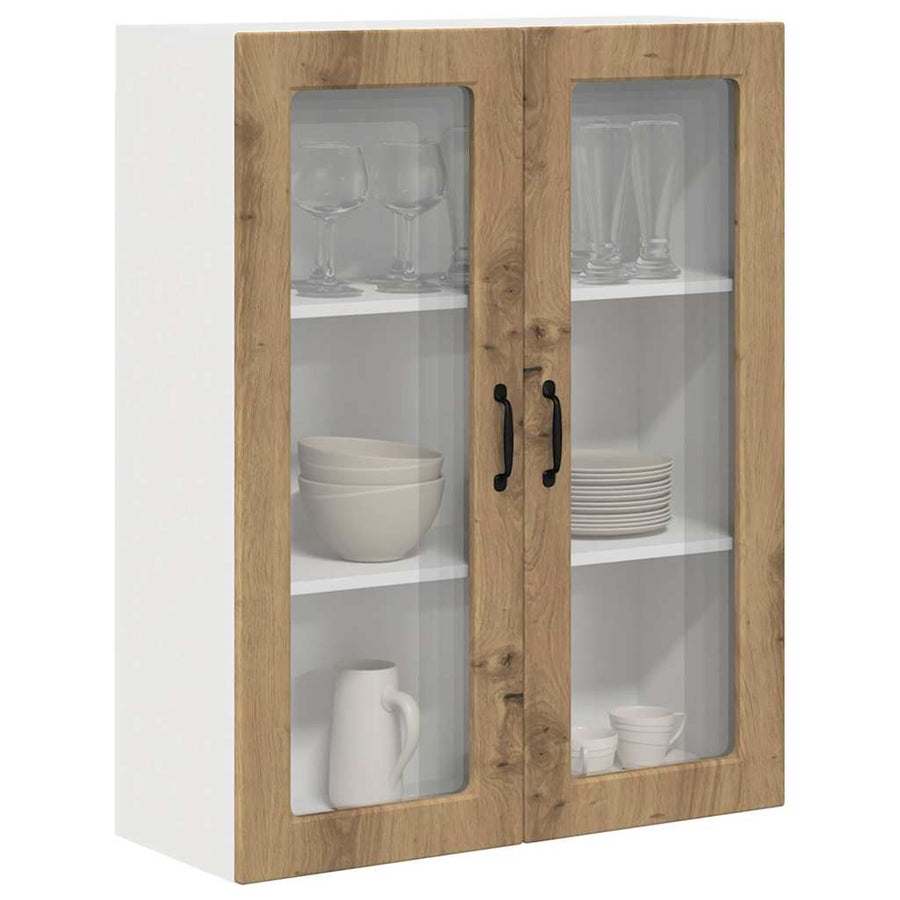 Keukenkast aan de muur met plank Artisan Eiken 80 x 31 x 100 cm