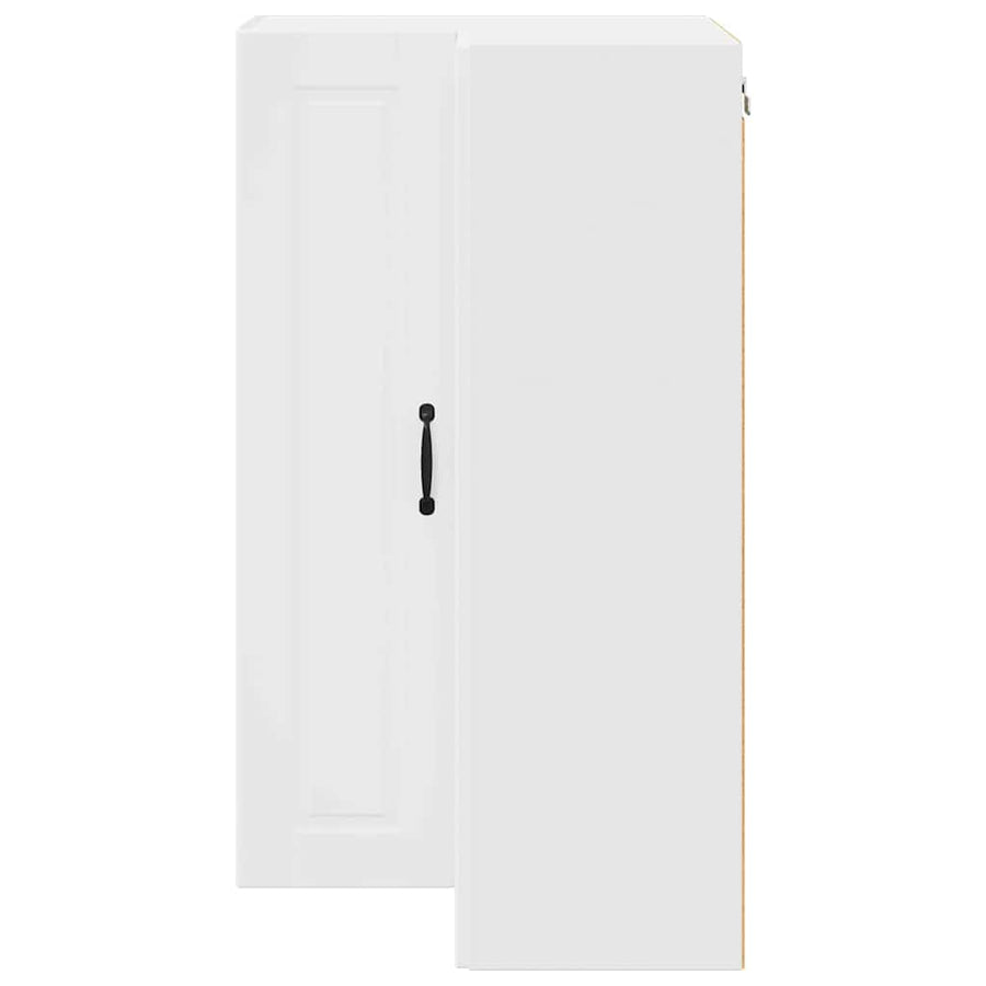 Keukenkast aan de muur Wit 57 x 57 x 100 cm Bewerkt hout
