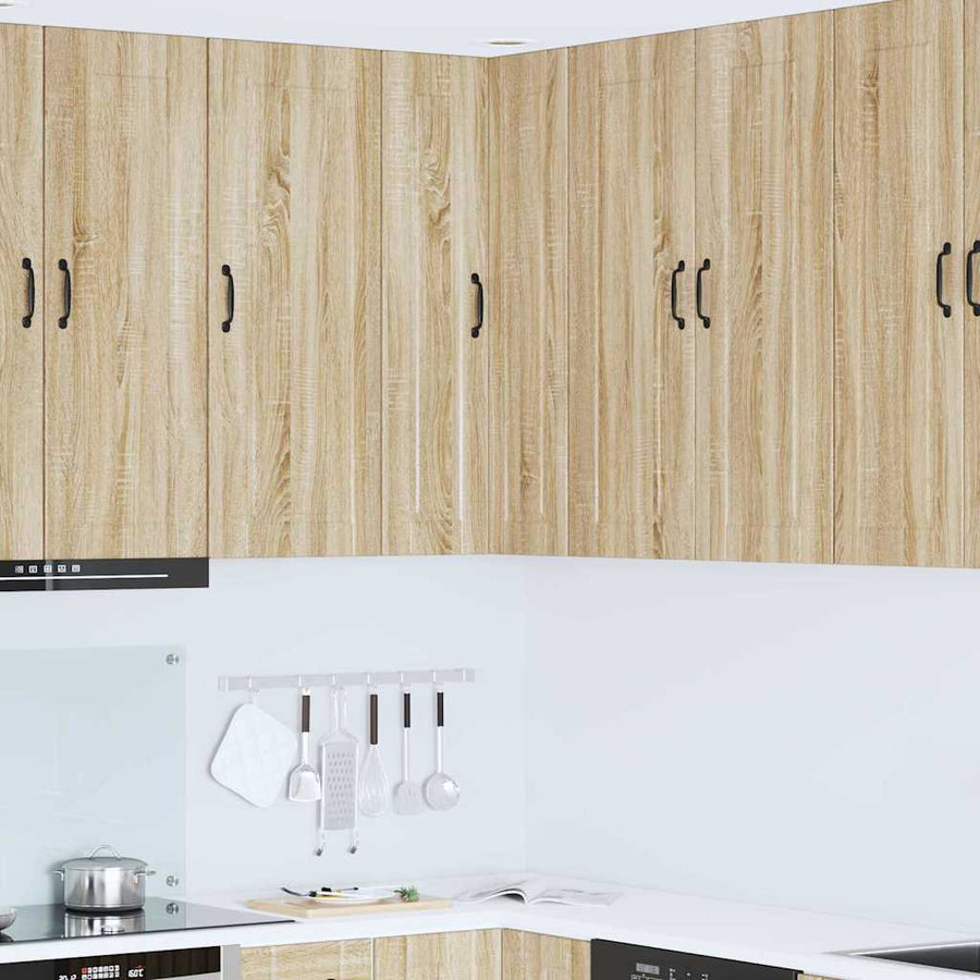 Keukenkast aan de muur met plank Sonoma Eiken 57 x 57 x 100 cm