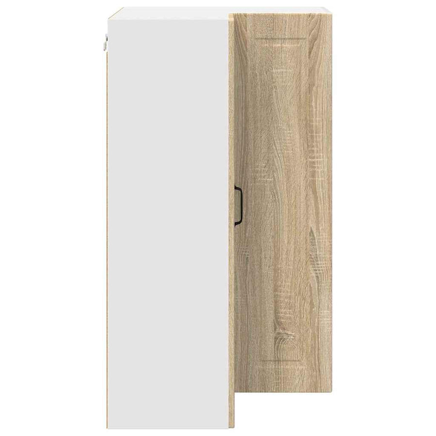 Keukenkast aan de muur met plank Sonoma Eiken 57 x 57 x 100 cm