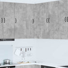 Keukenkast 57x57x100 cm beton grijs bewerkt hout