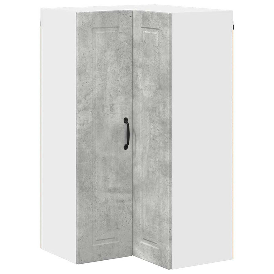 Keukenkast aan de muur met plank Beton Grijs 57 x 57 x 100 cm
