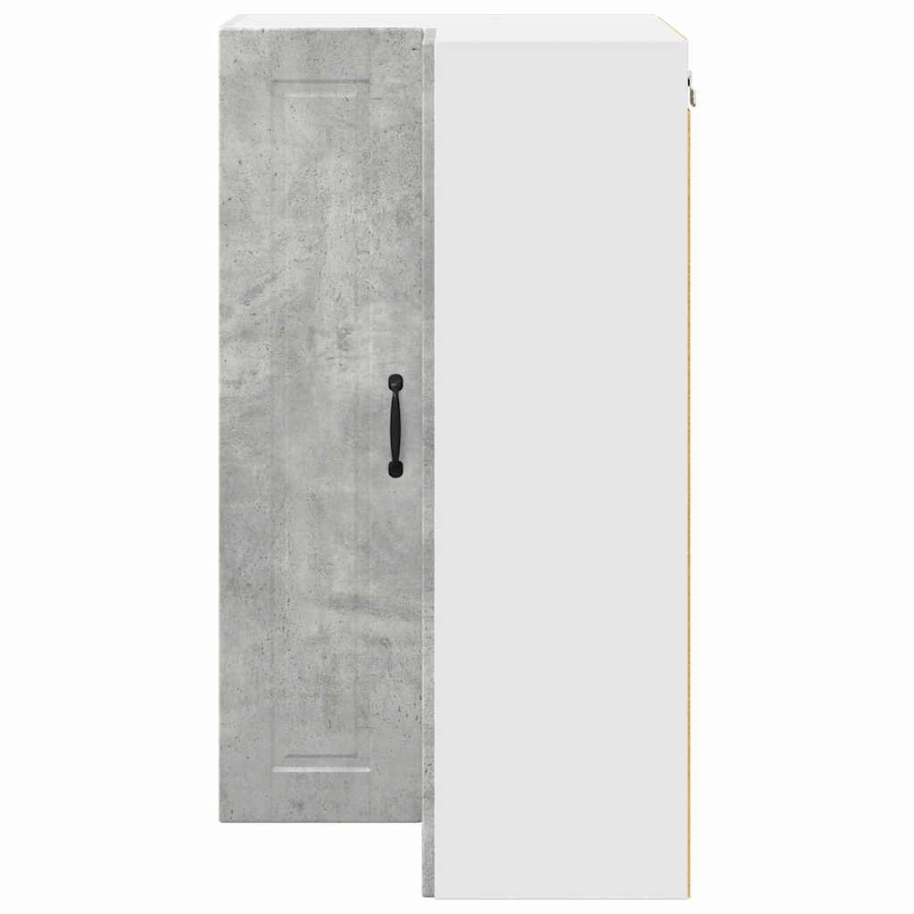 Keukenkast aan de muur met plank Beton Grijs 57 x 57 x 100 cm
