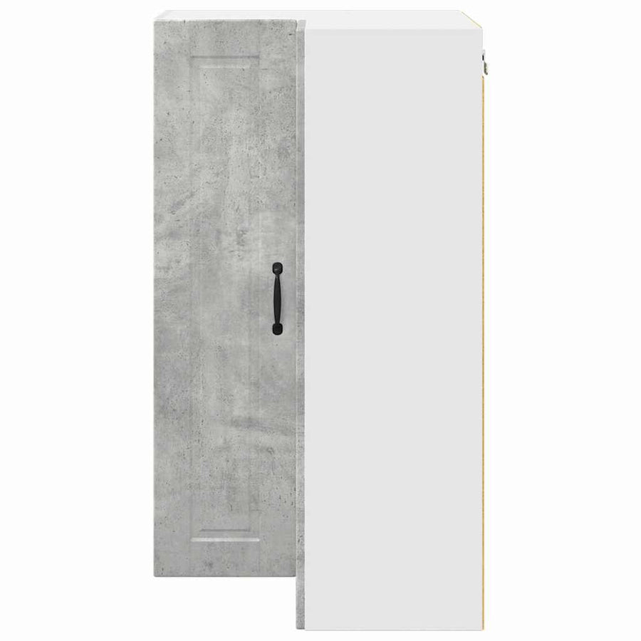 Keukenkast aan de muur met plank Beton Grijs 57 x 57 x 100 cm