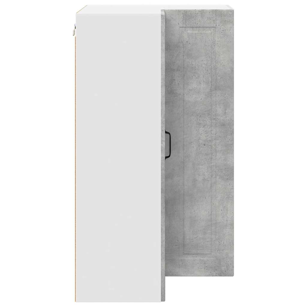 Keukenkast aan de muur met plank Beton Grijs 57 x 57 x 100 cm