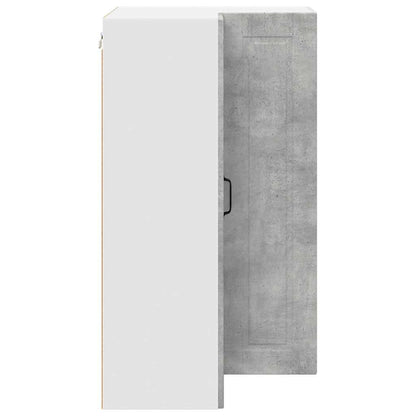 Keukenkast aan de muur met plank Beton Grijs 57 x 57 x 100 cm