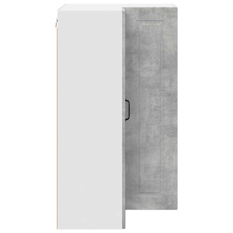 Keukenkast aan de muur met plank Beton Grijs 57 x 57 x 100 cm