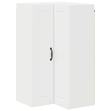 Keukenkast aan de muur met plank Hoogglans wit 57 x 57 x 100 cm