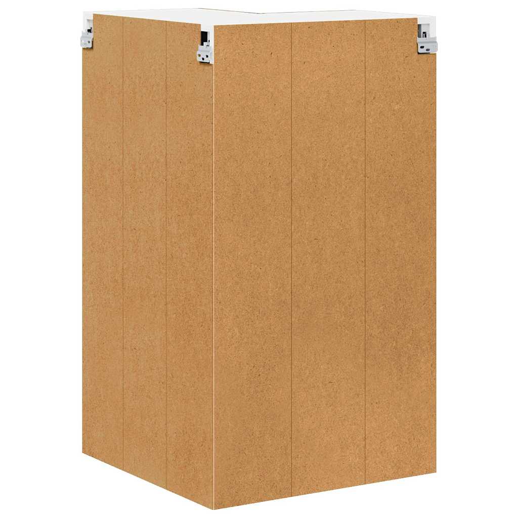 Keukenkast aan de muur met plank Gerookt eiken 57 x 57 x 100 cm