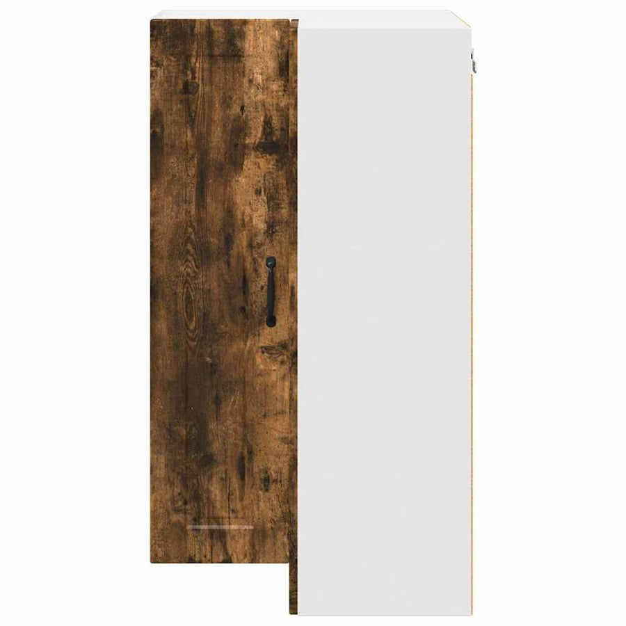 Keukenkast aan de muur met plank Gerookt eiken 57 x 57 x 100 cm