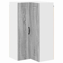 Keukenkast aan de muur met plank Grijs Sonoma 57 x 57 x 100 cm