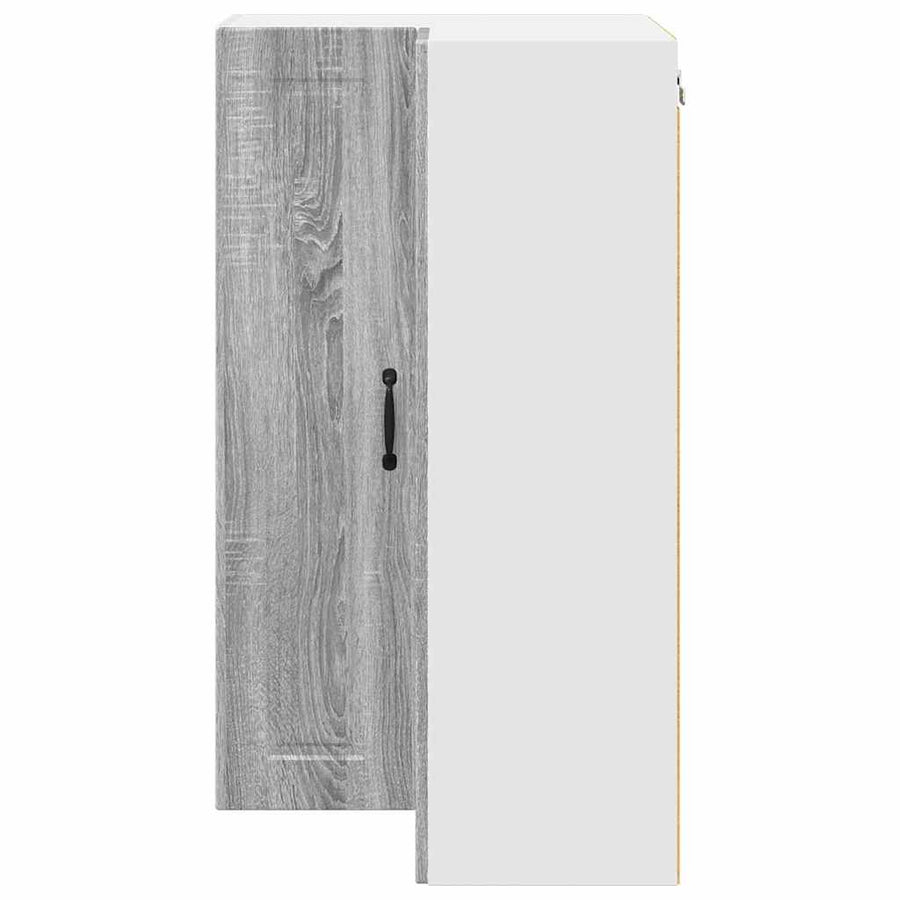 Keukenkast aan de muur met plank Grijs Sonoma 57 x 57 x 100 cm