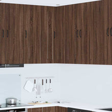 Keukenkast aan de muur met plank Bruin Eiken 57 x 57 x 100 cm