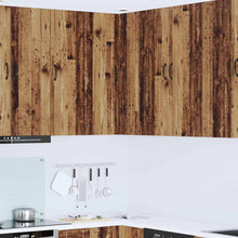 Keukenkast aan de muur Oud Hout 57 x 57 x 100 cm Bewerkt hout