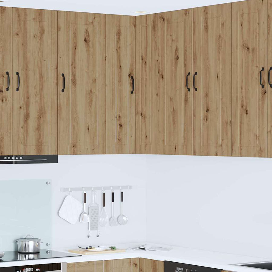Keukenkast aan de muur met plank Artisan Eiken 57 x 57 x 100 cm