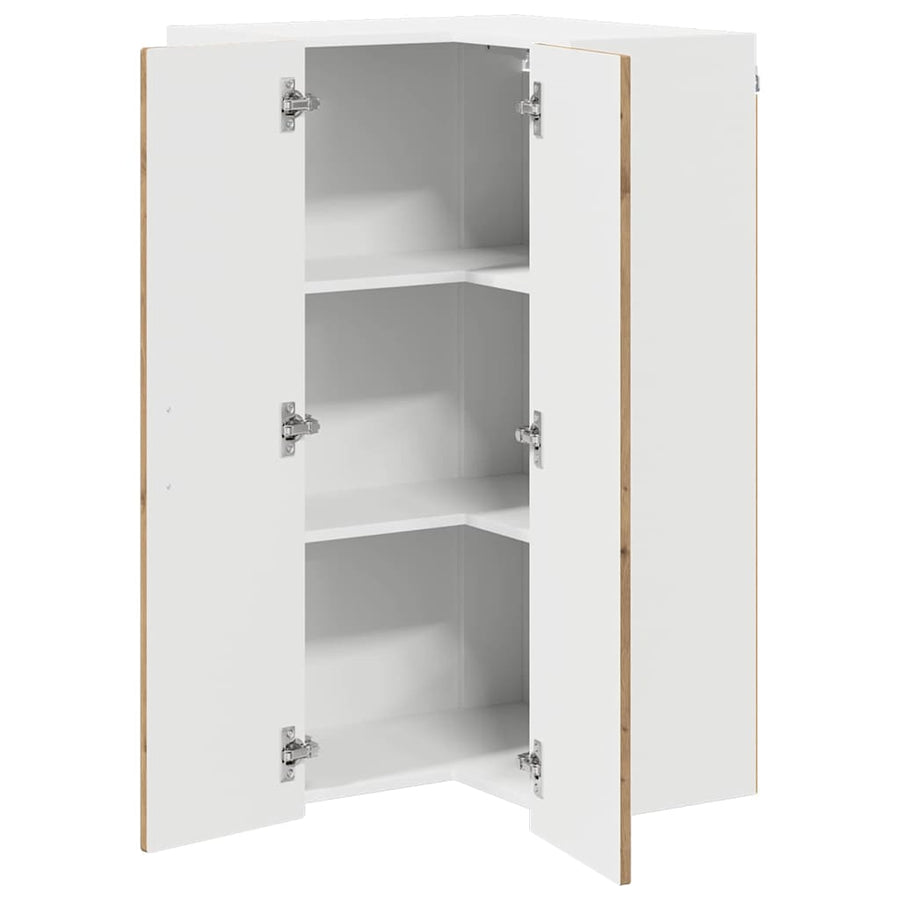 Keukenkast aan de muur met plank Artisan Eiken 57 x 57 x 100 cm