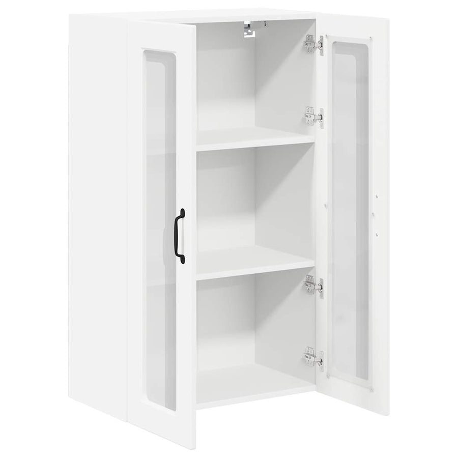Keukenkast aan de muur Wit 60 x 31 x 100 cm Bewerkt hout