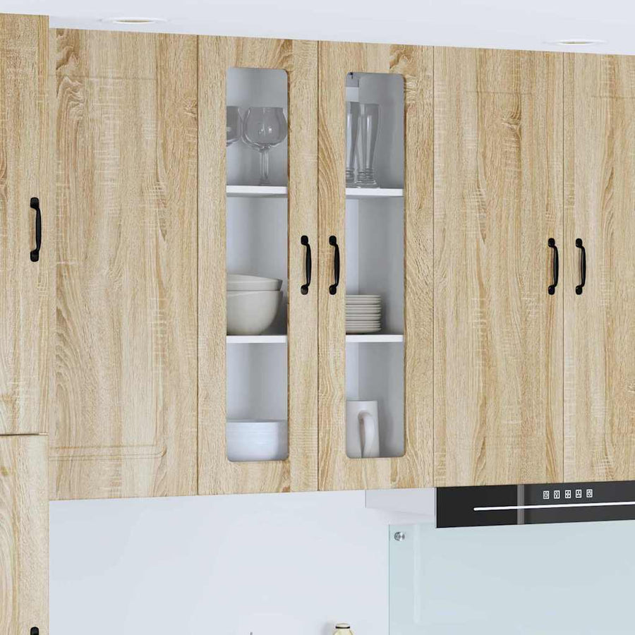 Keukenkast aan de muur met plank Sonoma Eiken 60 x 31 x 100 cm