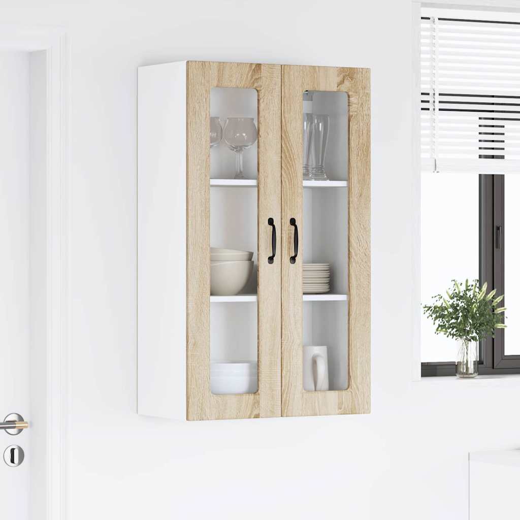 Keukenkast aan de muur met plank Sonoma Eiken 60 x 31 x 100 cm