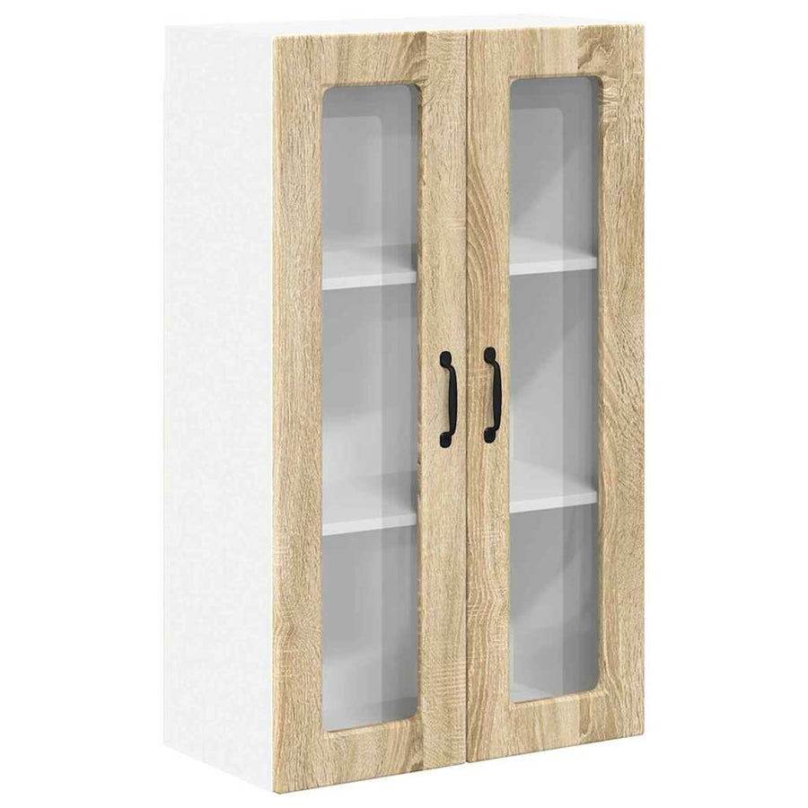 Keukenkast aan de muur met plank Sonoma Eiken 60 x 31 x 100 cm
