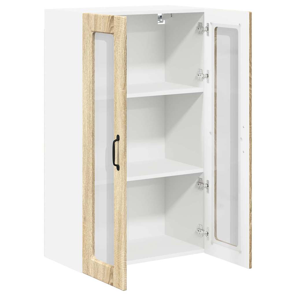 Keukenkast aan de muur met plank Sonoma Eiken 60 x 31 x 100 cm