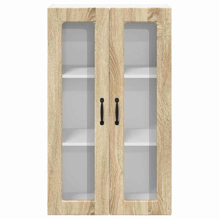 Keukenkast aan de muur met plank Sonoma Eiken 60 x 31 x 100 cm