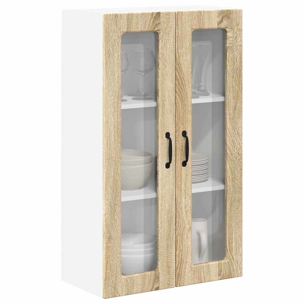 Keukenkast aan de muur met plank Sonoma Eiken 60 x 31 x 100 cm