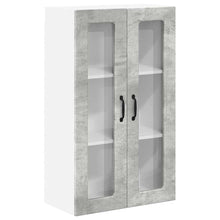 Keukenkast aan de muur met plank Beton Grijs 60 x 31 x 100 cm