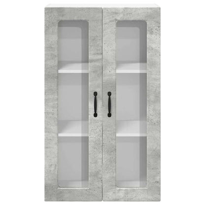 Keukenkast aan de muur met plank Beton Grijs 60 x 31 x 100 cm