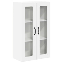 Keukenkast aan de muur met plank Hoogglans wit 60 x 31 x 100 cm
