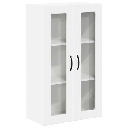 Keukenkast aan de muur met plank Hoogglans wit 60 x 31 x 100 cm