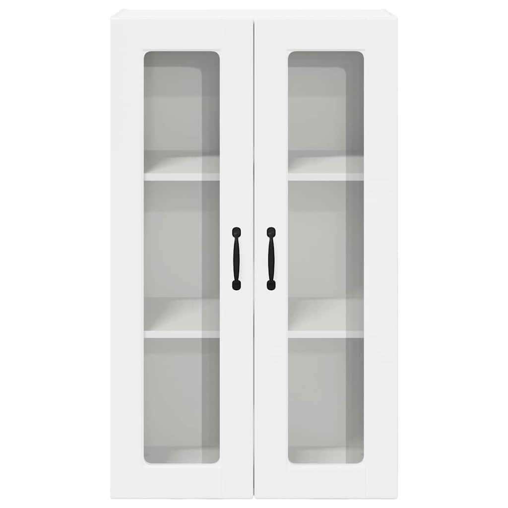 Keukenkast aan de muur met plank Hoogglans wit 60 x 31 x 100 cm