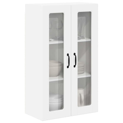 Keukenkast aan de muur met plank Hoogglans wit 60 x 31 x 100 cm