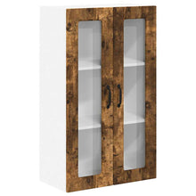 Keukenkast aan de muur met plank Gerookt eiken 60 x 31 x 100 cm