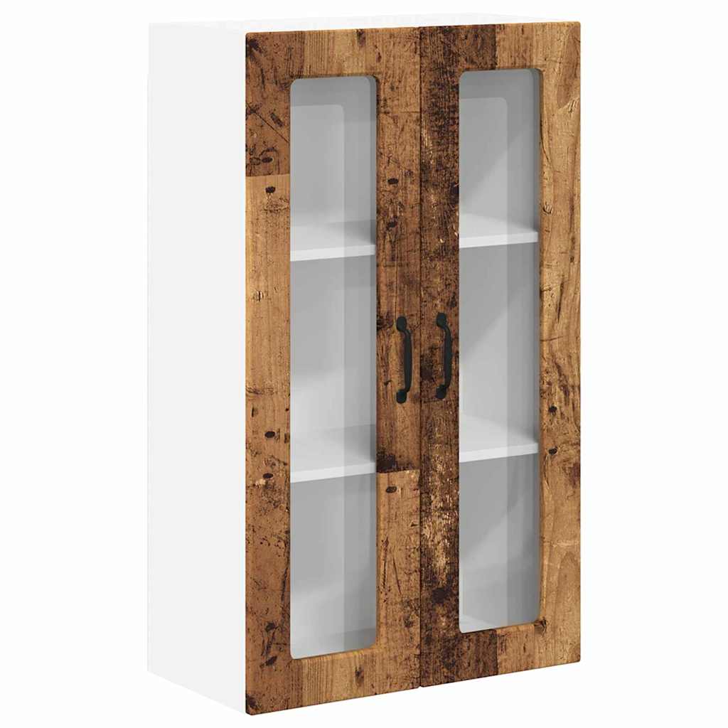 Keukenkast aan de muur Oud Hout 60 x 31 x 100 cm Bewerkt hout