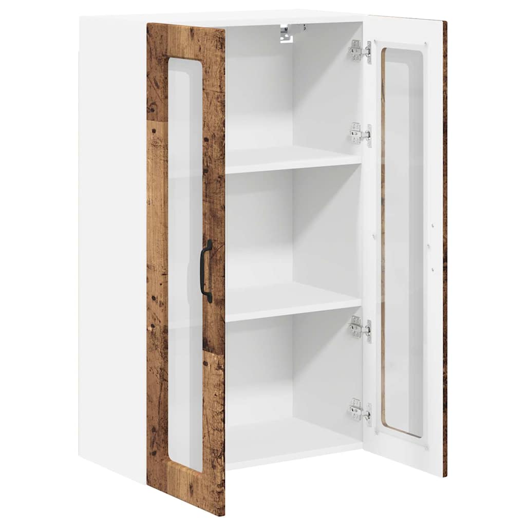 Keukenkast aan de muur Oud Hout 60 x 31 x 100 cm Bewerkt hout