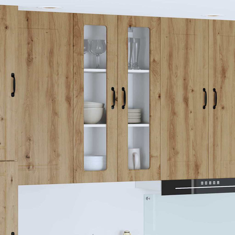 Keukenkast aan de muur met plank Artisan Eiken 60 x 31 x 100 cm