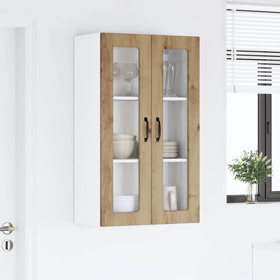 Keukenkast aan de muur met plank Artisan Eiken 60 x 31 x 100 cm