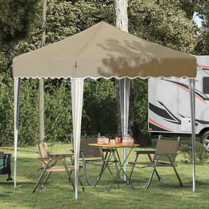 Pop-up Feesttent Crème 195 x 195 x 245 cm Oxford Stof