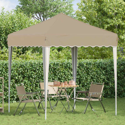 Pop-up Feesttent Crème 195 x 195 x 245 cm Oxford Stof
