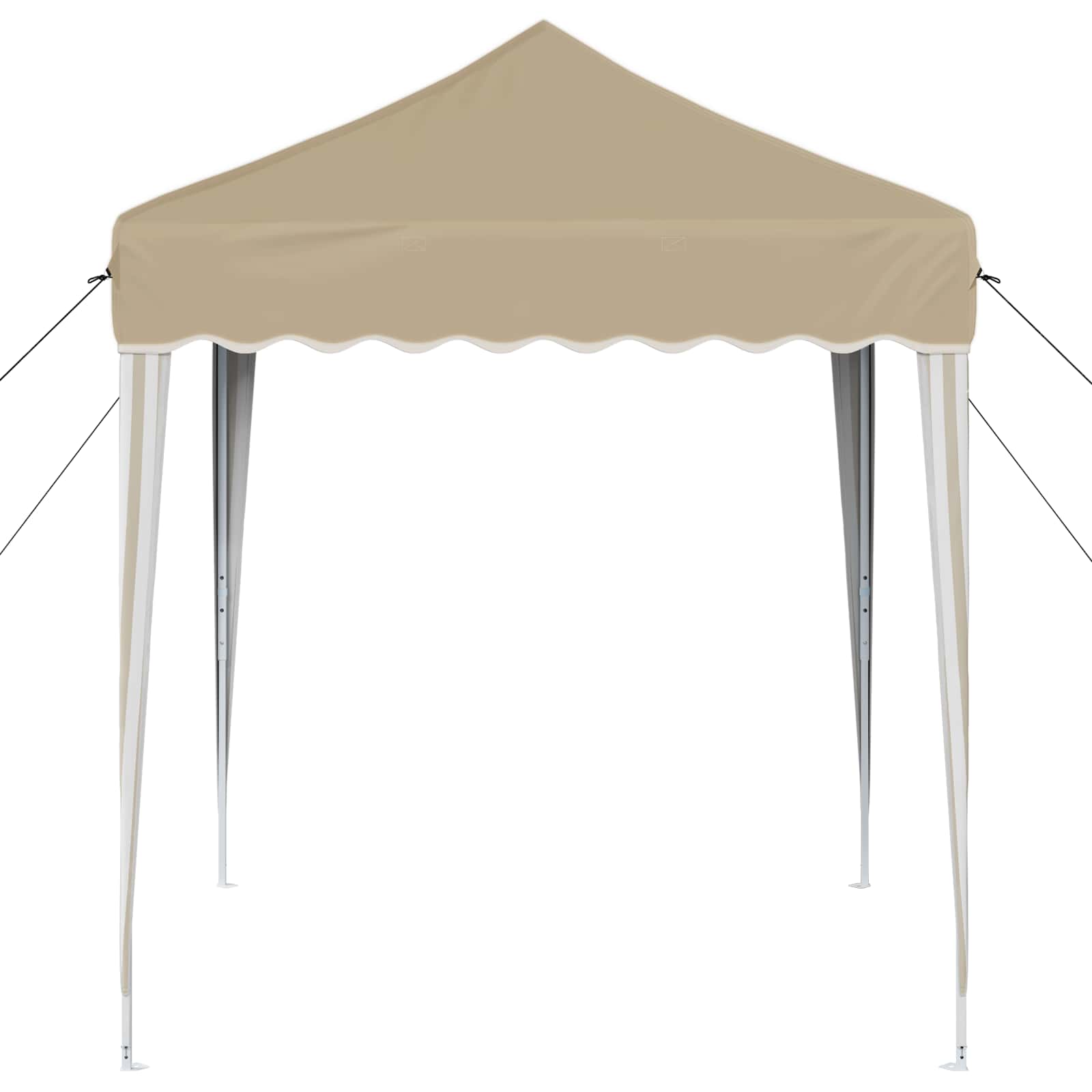 Pop-up Feesttent Crème 195 x 195 x 245 cm Oxford Stof
