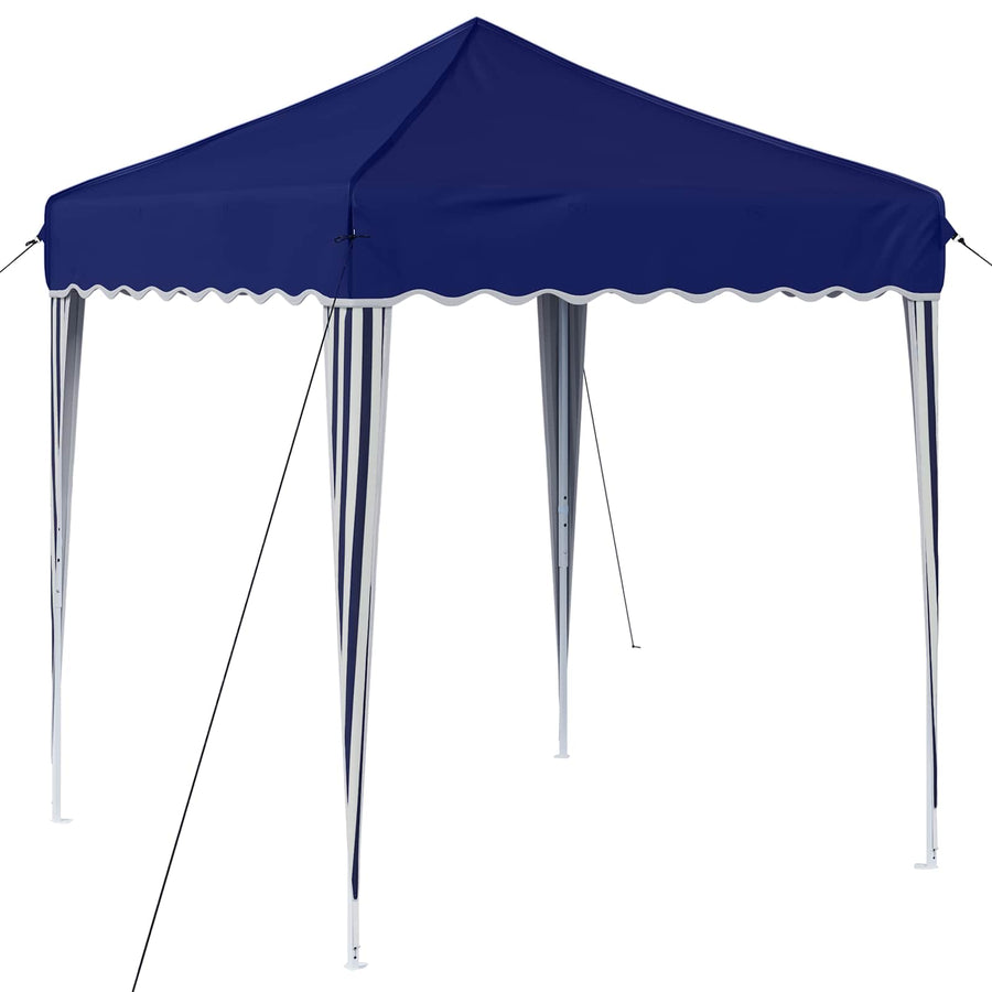 Pop-up Feesttent Blauw 195 x 195 x 245 cm Oxford Stof