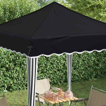 Pop-up Feesttent Antraciet 195 x 195 x 245 cm Oxford Stof
