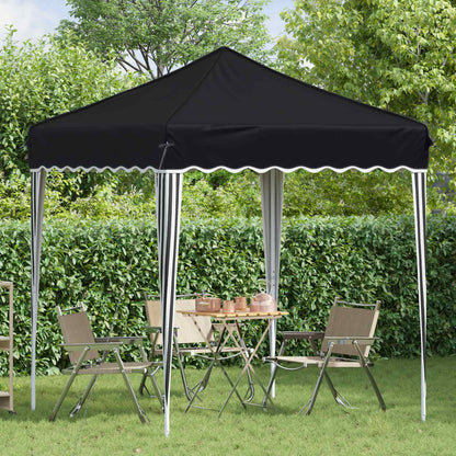 Pop-up Feesttent Antraciet 195 x 195 x 245 cm Oxford Stof