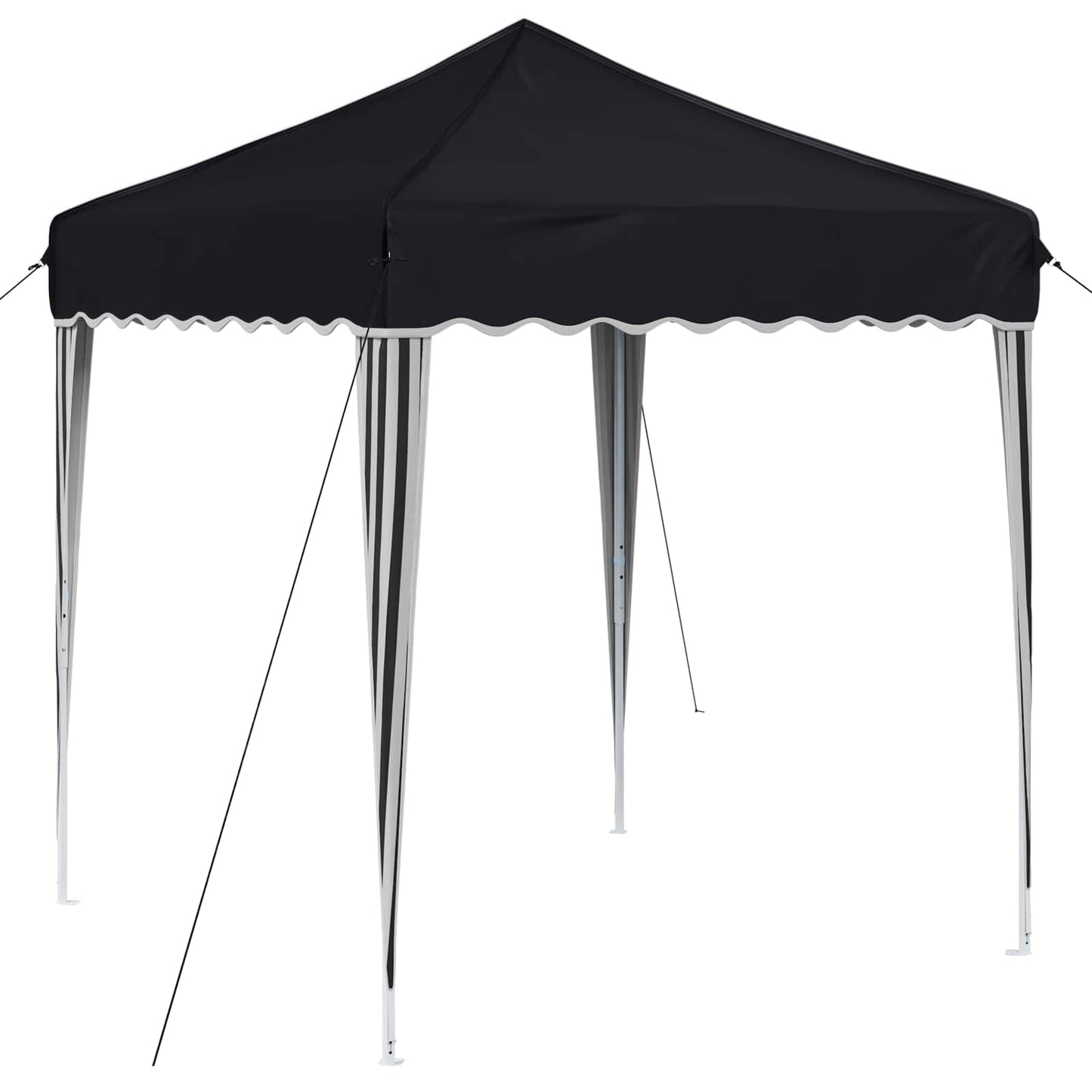 Pop-up Feesttent Antraciet 195 x 195 x 245 cm Oxford Stof