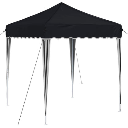 Pop-up Feesttent Antraciet 195 x 195 x 245 cm Oxford Stof