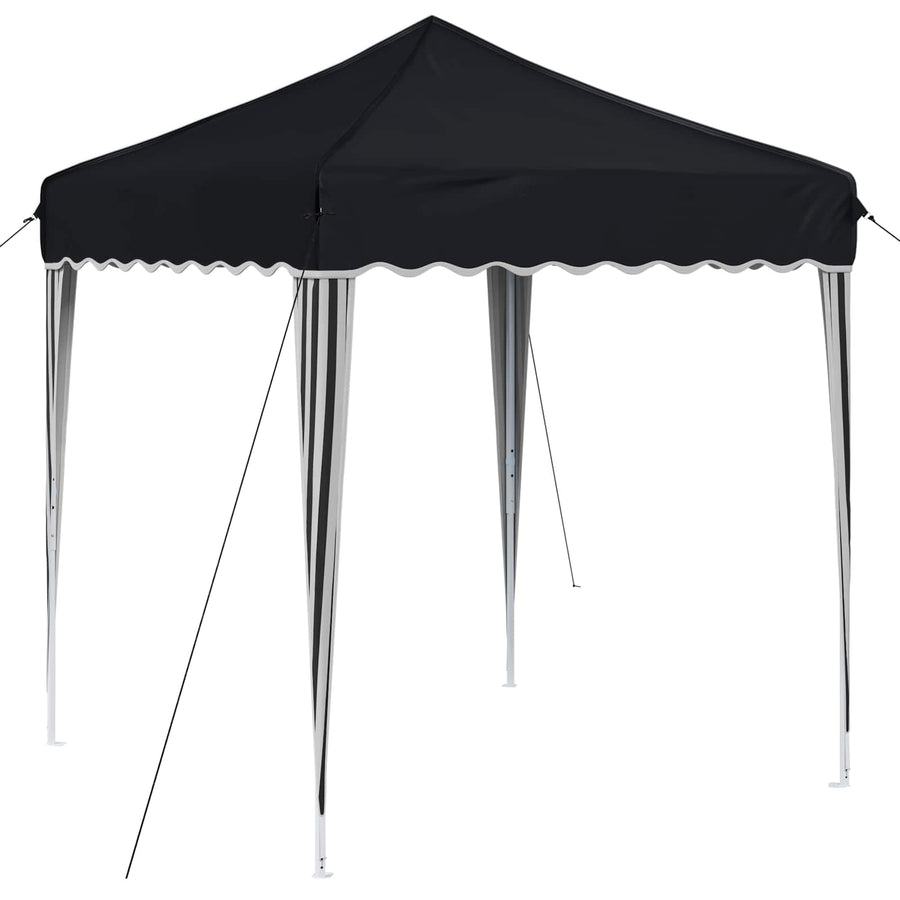 Pop-up Feesttent Antraciet 195 x 195 x 245 cm Oxford Stof